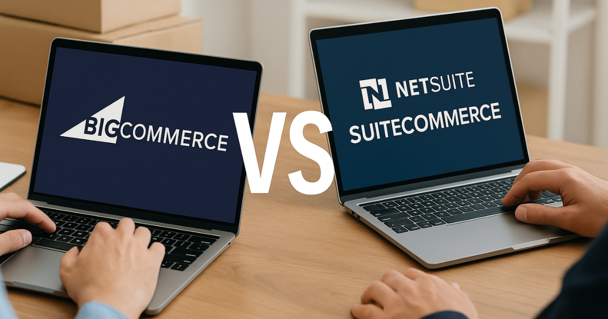 BigCommerce vs NetSuite SuiteCommerce