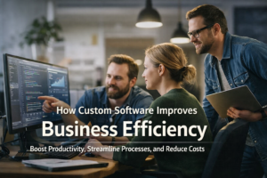 How Custom Software Improves Business Efficiency