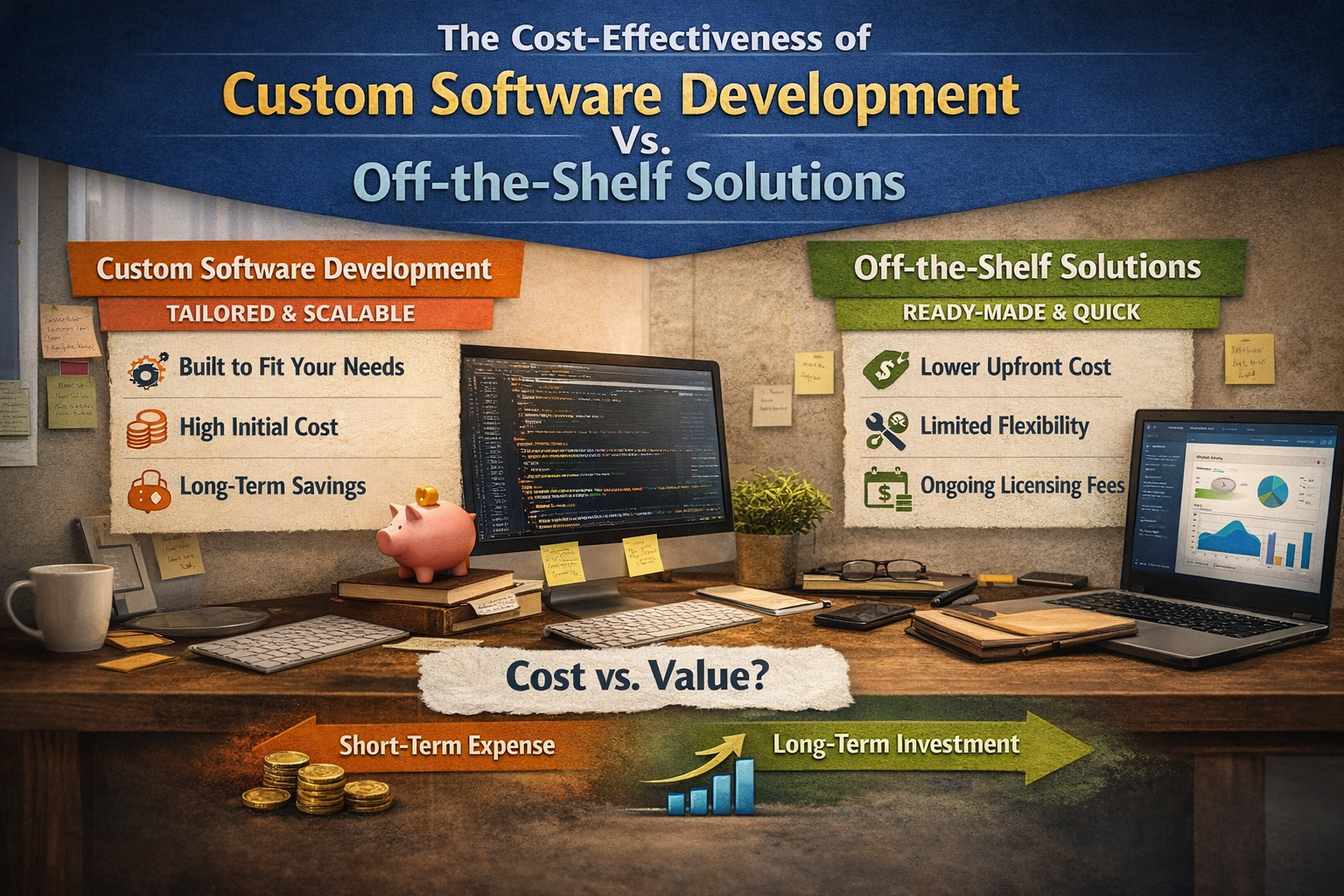 Custom Software vs Off-the-Shelf