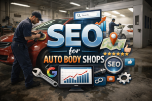 SEO for Auto Body Shops: How to Rank for High-Intent Keywords and Get More Customers 1 SEO for Auto Body Shops Rank Higher and Drive More Traffic
