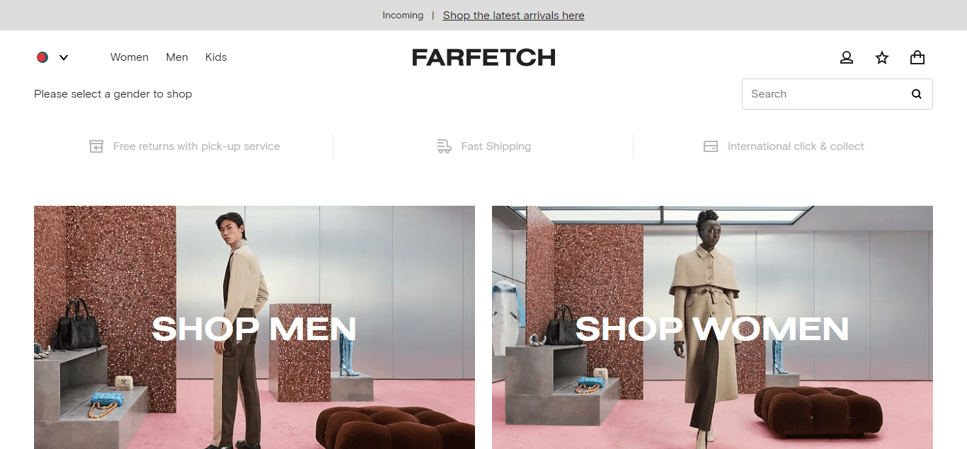 farfectch website