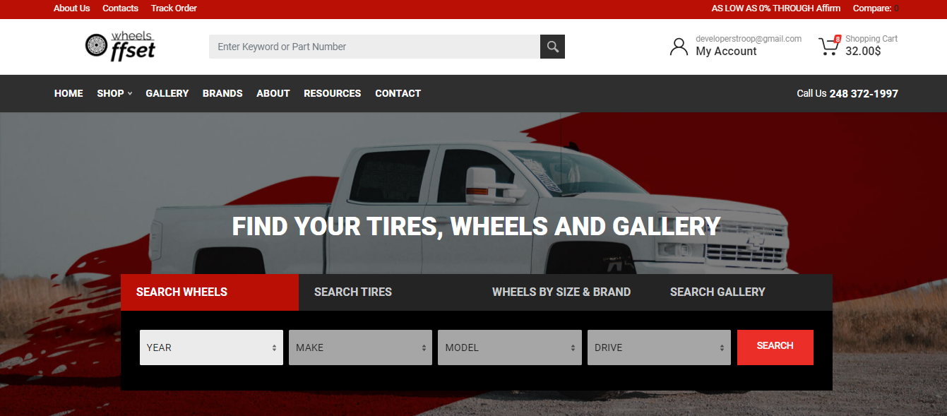 auto parts website
