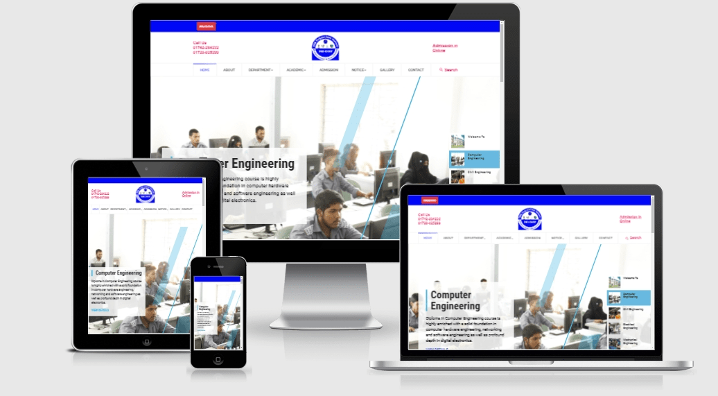 polytechnic website development projects developerstroop