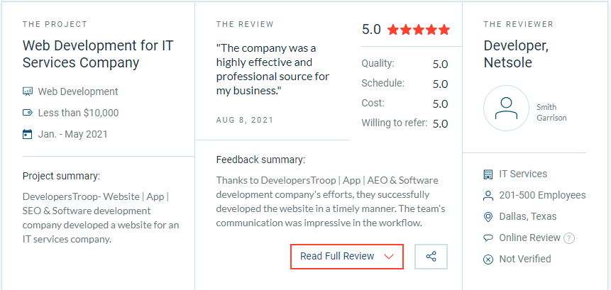 DevelopersTroop-Review